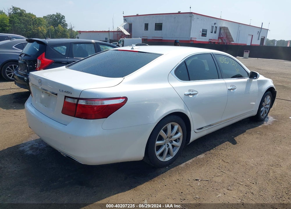 2008 LEXUS LS 460 VIN: JTHBL46F985078972