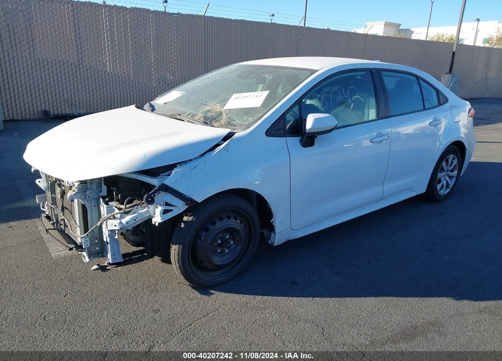 2021 TOYOTA COROLLA LE VIN: 5YFEPMAE7MP187008
