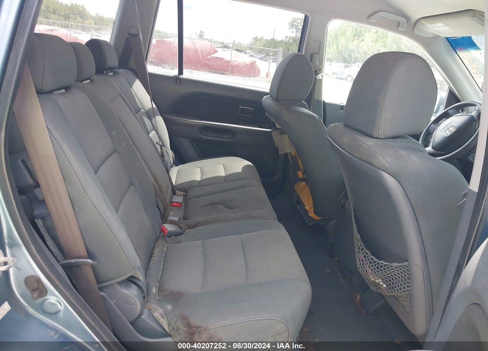 2008 HONDA PILOT VP VIN: 5FNYF28208B012326