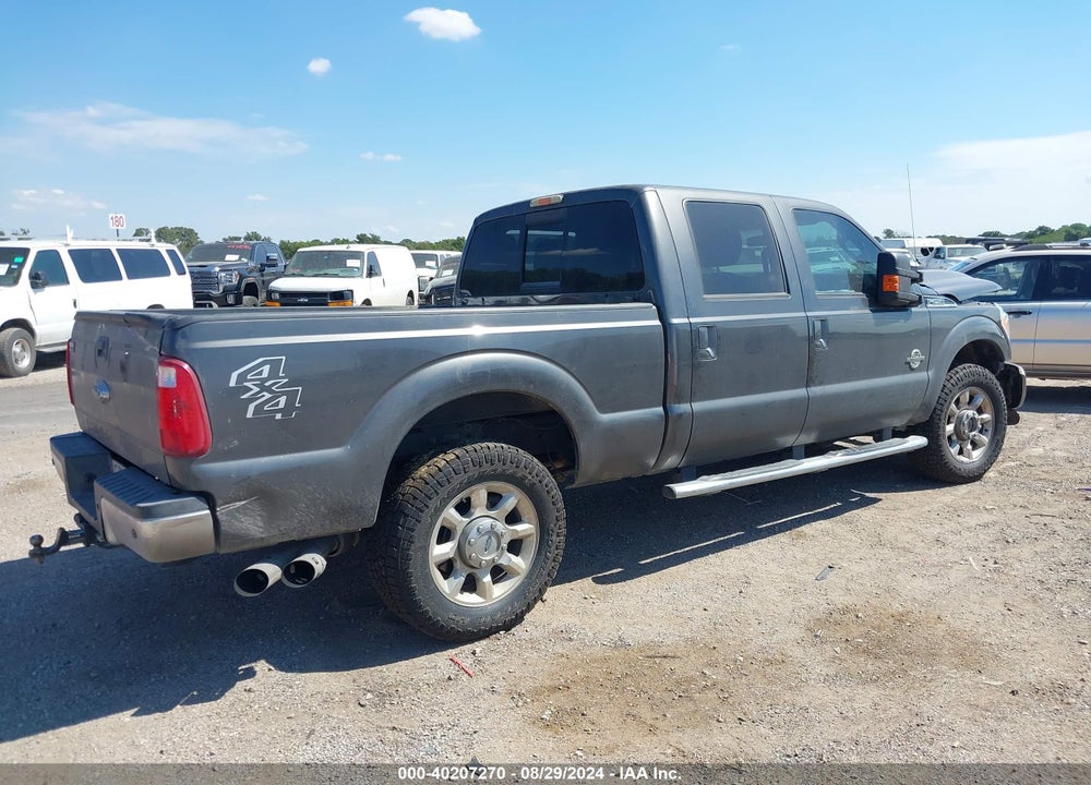2016 FORD F-250 LARIAT VIN: 1FT7W2BT9GEB51495