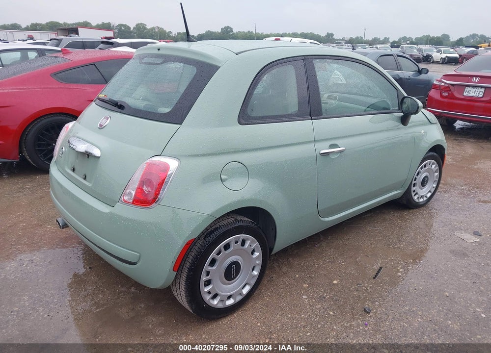 2012 FIAT 500 POP VIN: 3C3CFFAR7CT184019