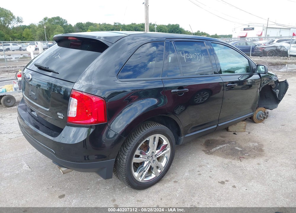 2014 FORD EDGE SEL VIN: 2FMDK4JC8EBB24823