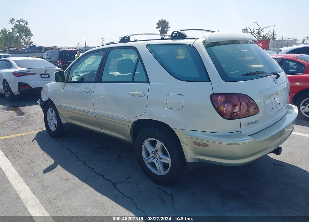 1999 LEXUS RX 300 VIN: JT6GF10U4X0033252