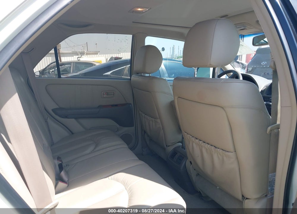 1999 LEXUS RX 300 VIN: JT6GF10U4X0033252