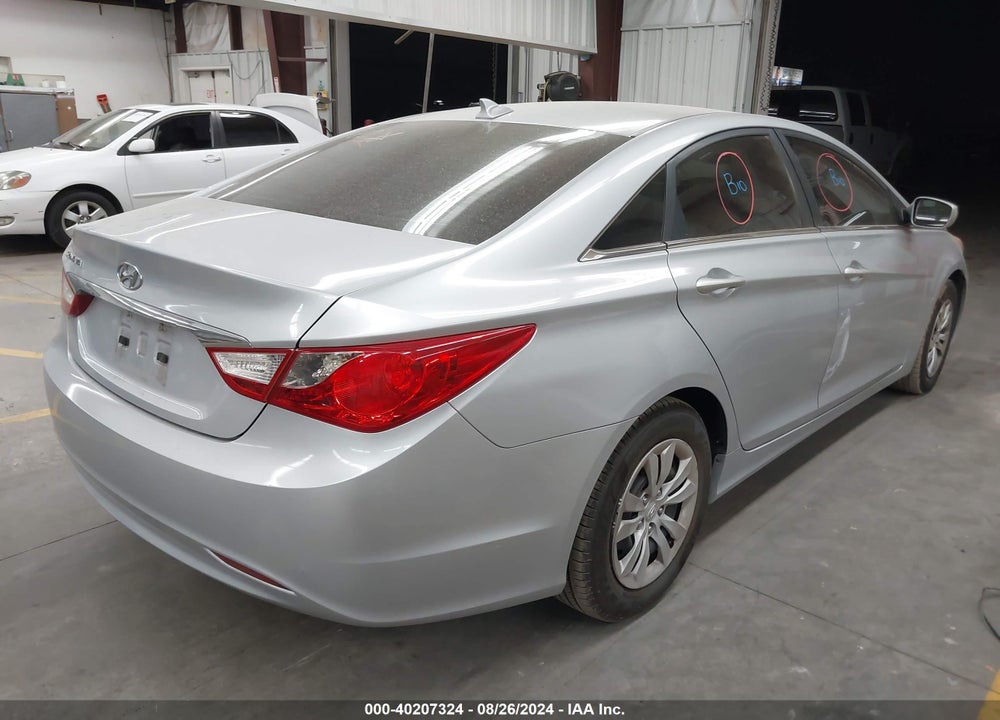 2012 HYUNDAI SONATA GLS VIN: 5NPEB4AC6CH334895