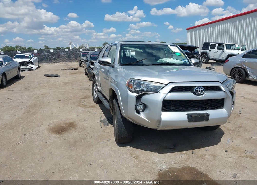 2018 TOYOTA 4RUNNER SR5 PREMIUM VIN: JTEBU5JR1J5568717