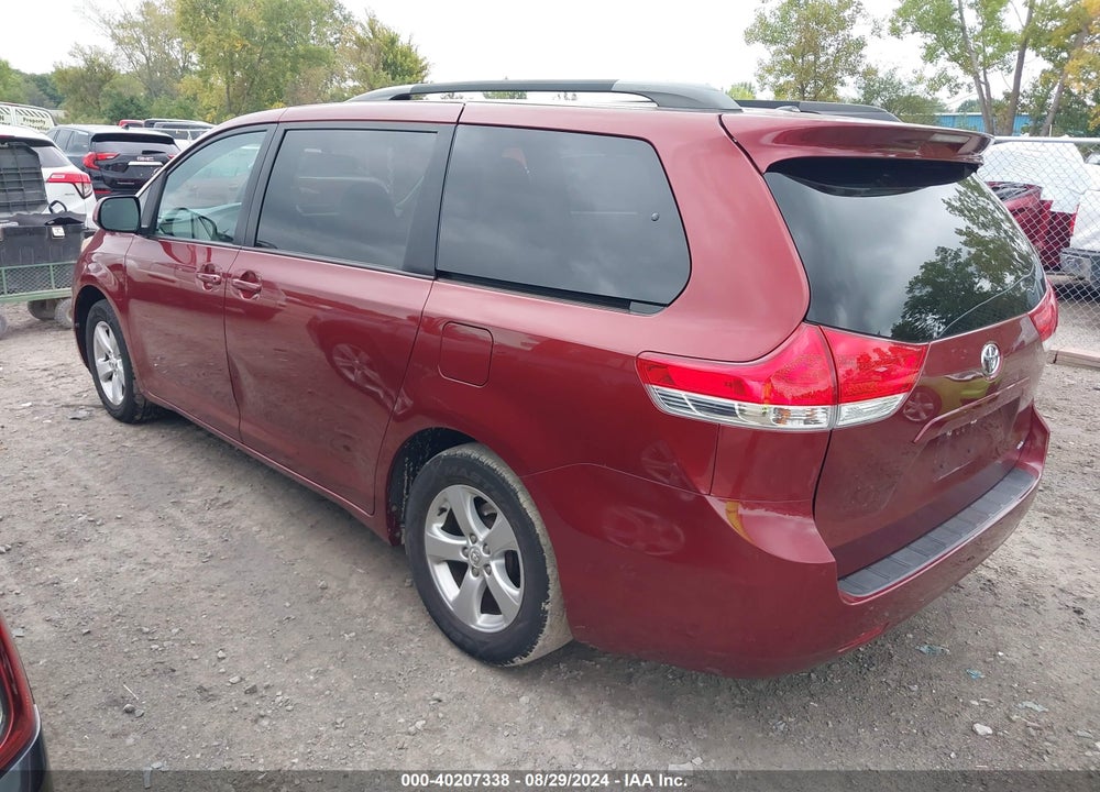 2011 TOYOTA SIENNA LE V6 VIN: 5TDKK3DC8BS090376