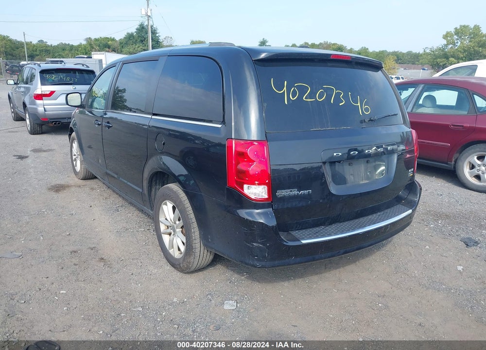 2018 DODGE GRAND CARAVAN SXT VIN: 2C4RDGCG9JR342647