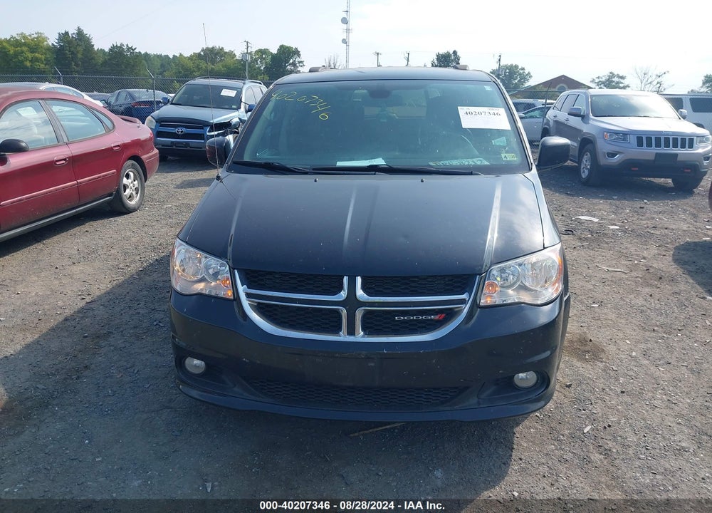 2018 DODGE GRAND CARAVAN SXT VIN: 2C4RDGCG9JR342647