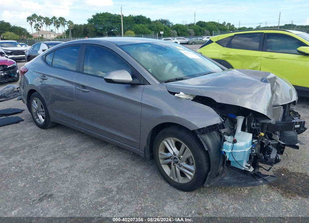 2020 HYUNDAI ELANTRA SEL VIN: KMHD84LF8LU024587
