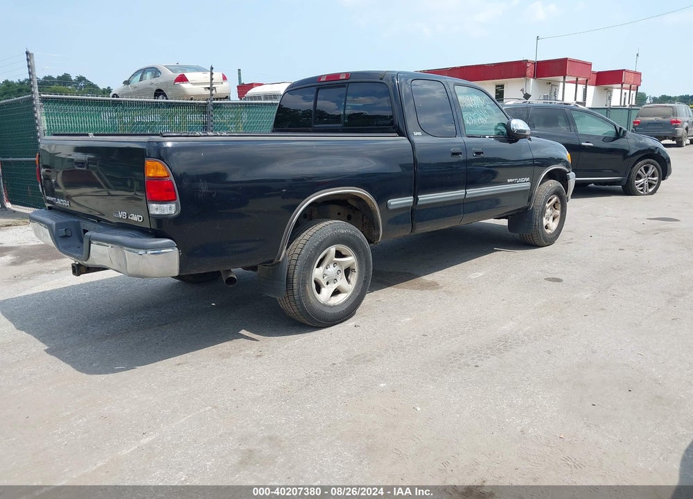 2001 TOYOTA TUNDRA SR5 V8 VIN: 5TBBT44151S152454