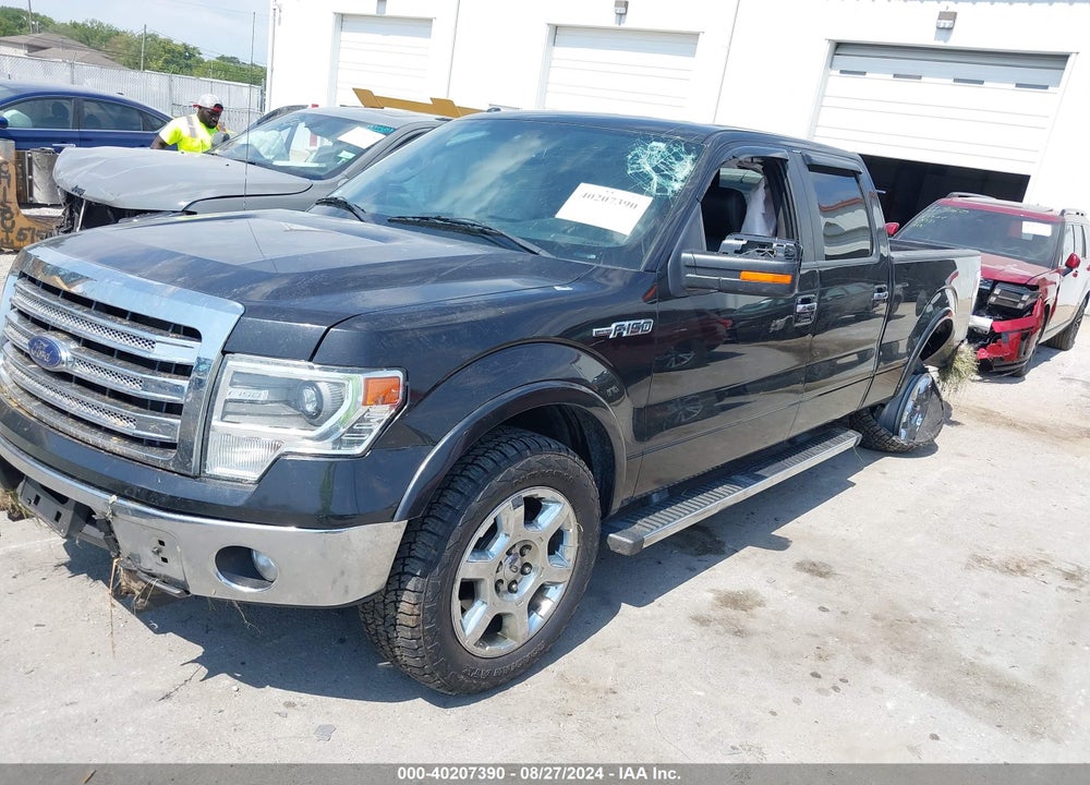 2013 FORD F-150 LARIAT VIN: 1FTFW1EF6DKE14888