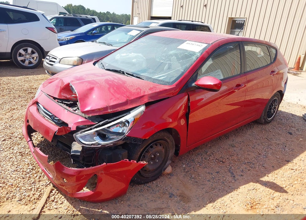 2015 HYUNDAI ACCENT GS VIN: KMHCT5AEXFU208847