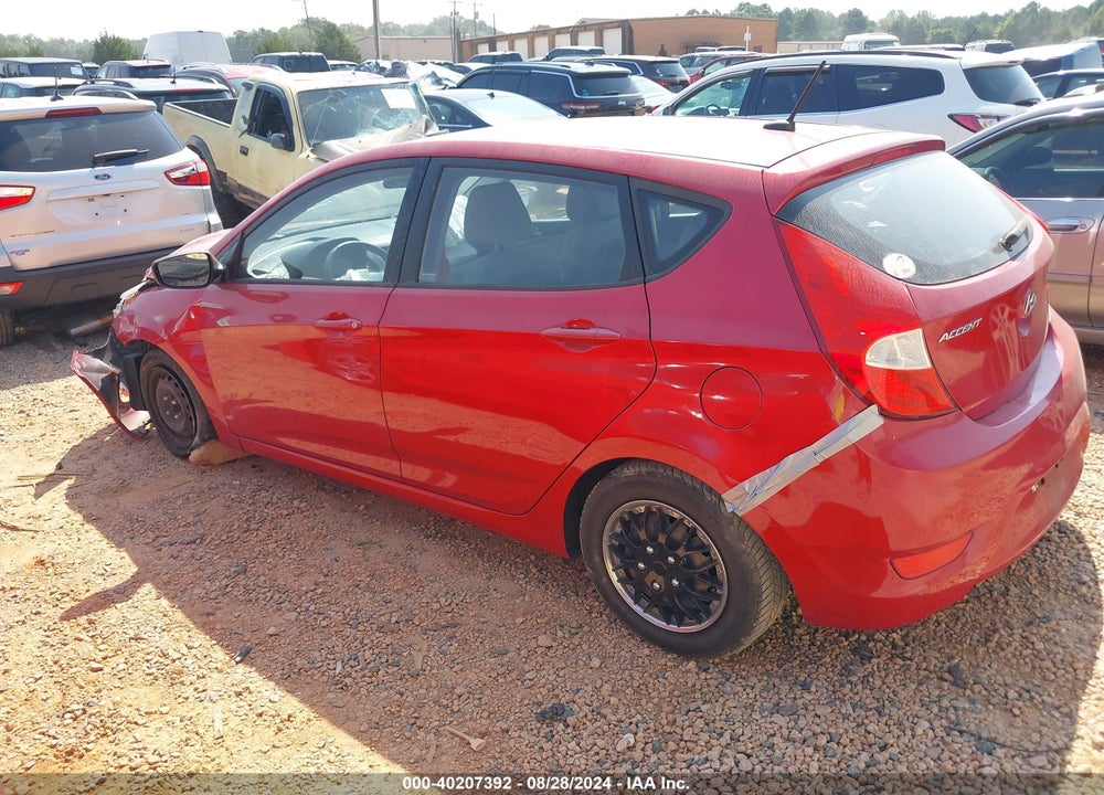 2015 HYUNDAI ACCENT GS VIN: KMHCT5AEXFU208847