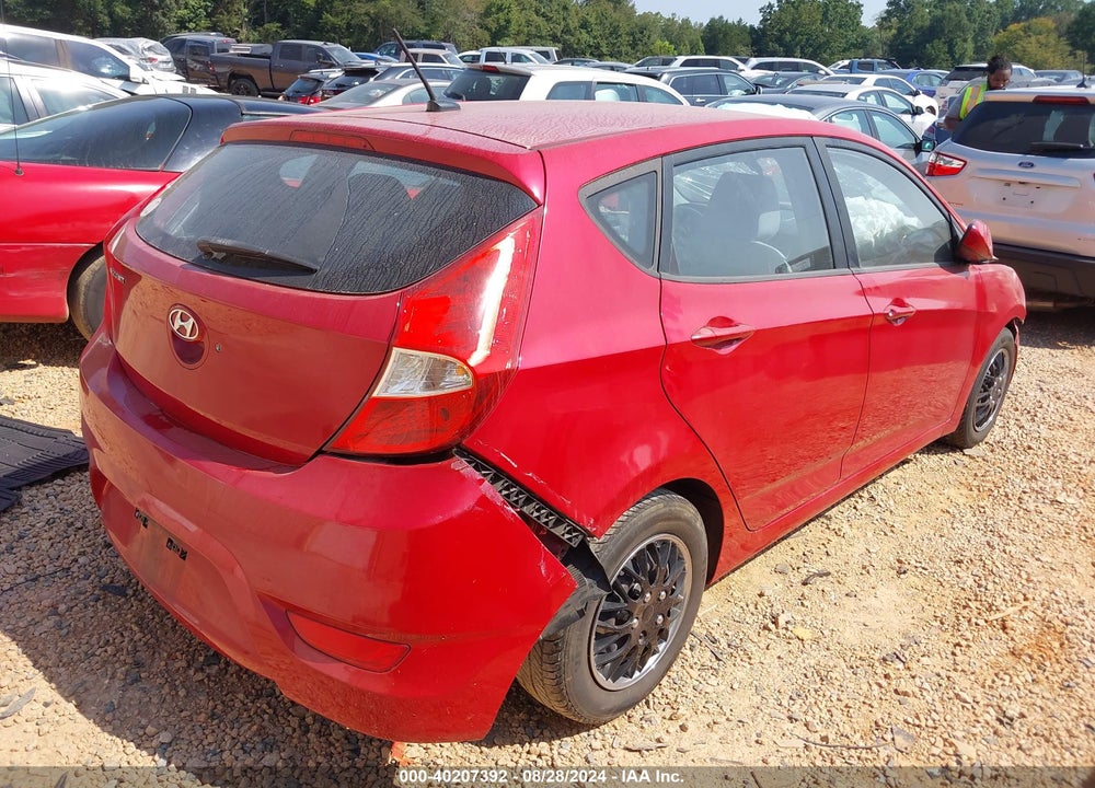 2015 HYUNDAI ACCENT GS VIN: KMHCT5AEXFU208847