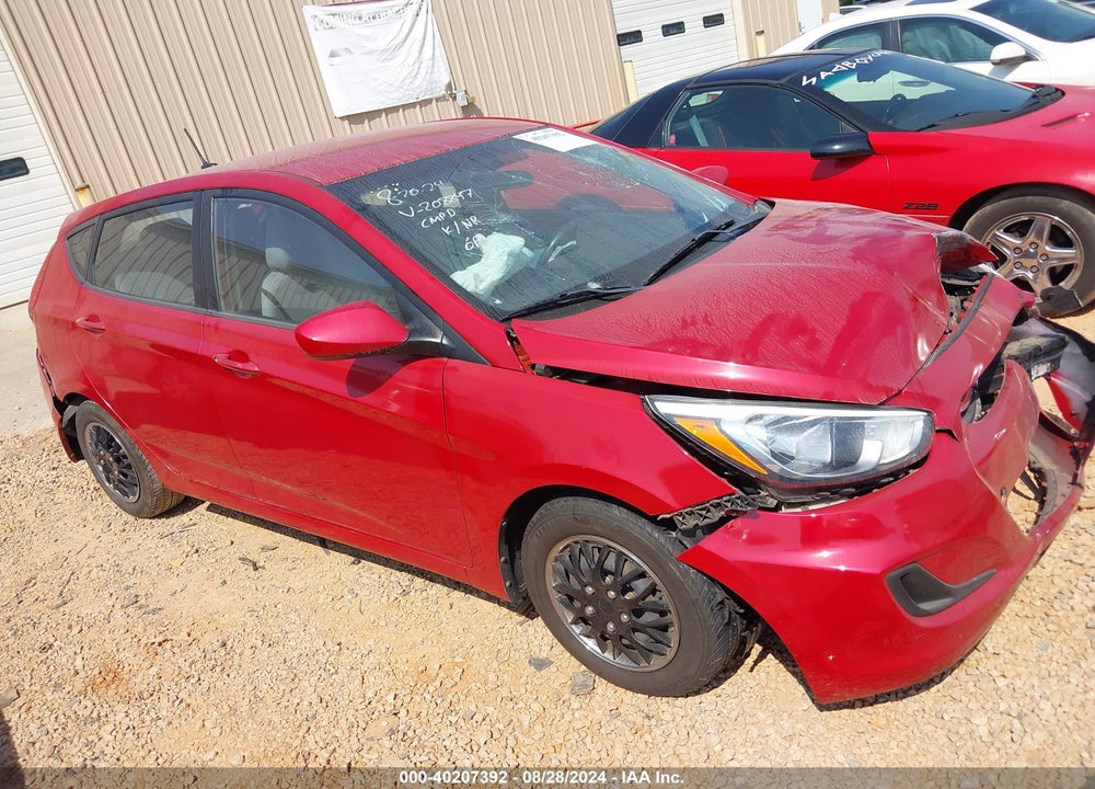2015 HYUNDAI ACCENT GS VIN: KMHCT5AEXFU208847