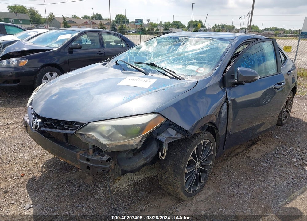 2015 TOYOTA COROLLA S PLUS VIN: 5YFBURHEXFP354219