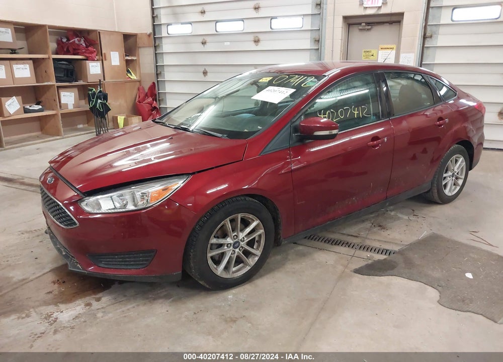 2016 FORD FOCUS SE VIN: 1FADP3F26GL390303