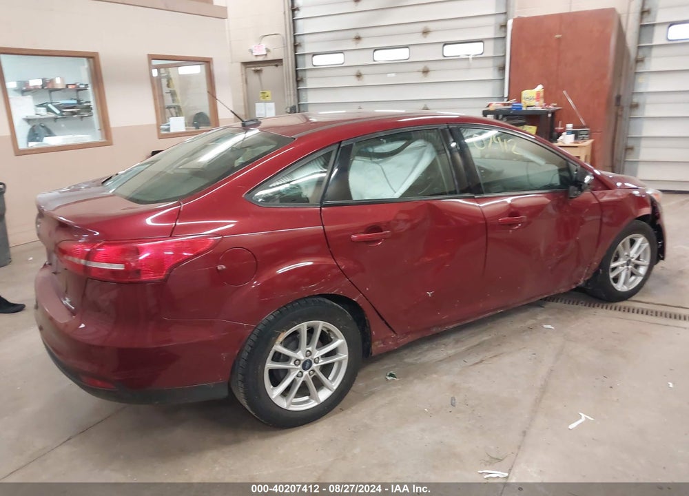 2016 FORD FOCUS SE VIN: 1FADP3F26GL390303