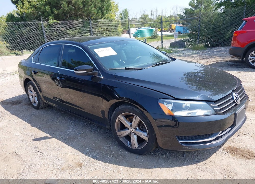 2012 VOLKSWAGEN PASSAT 2.5L SE VIN: 1VWBP7A38CC077849