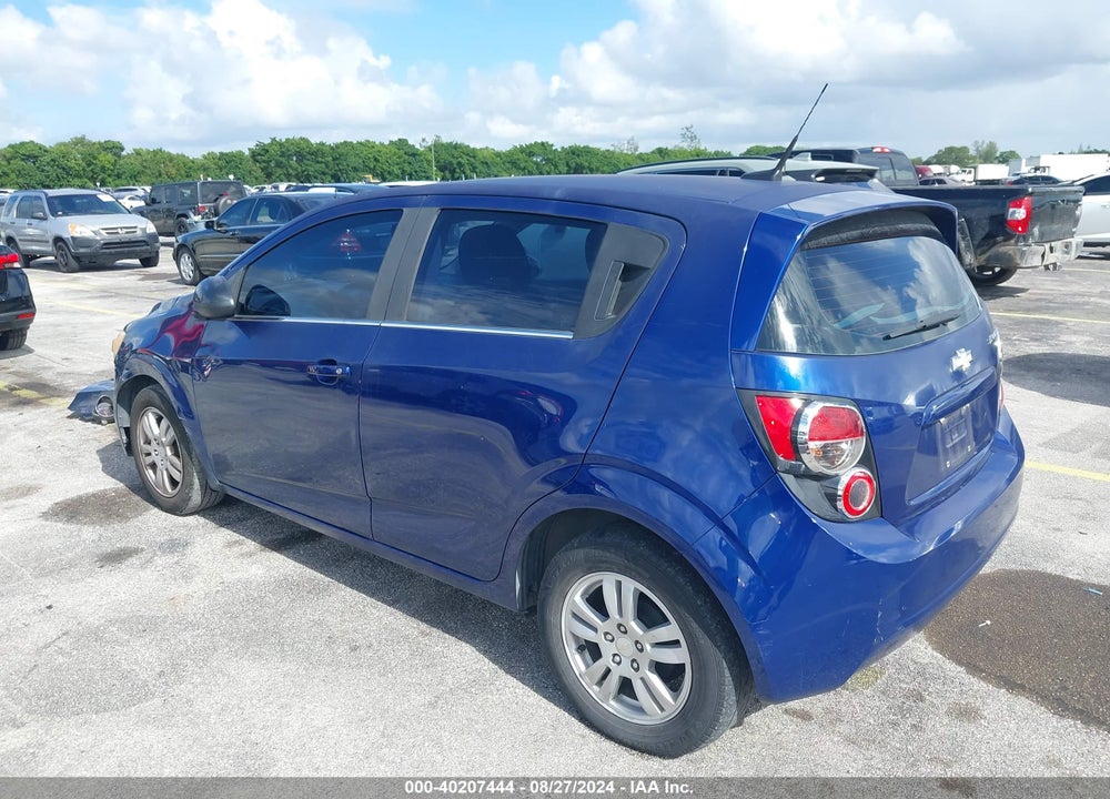 2013 CHEVROLET SONIC LT AUTO VIN: 1G1JC6SH5D4134060