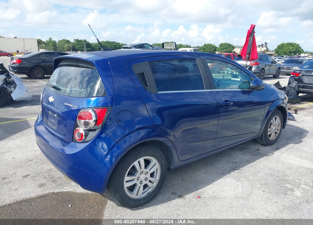 2013 CHEVROLET SONIC LT AUTO VIN: 1G1JC6SH5D4134060