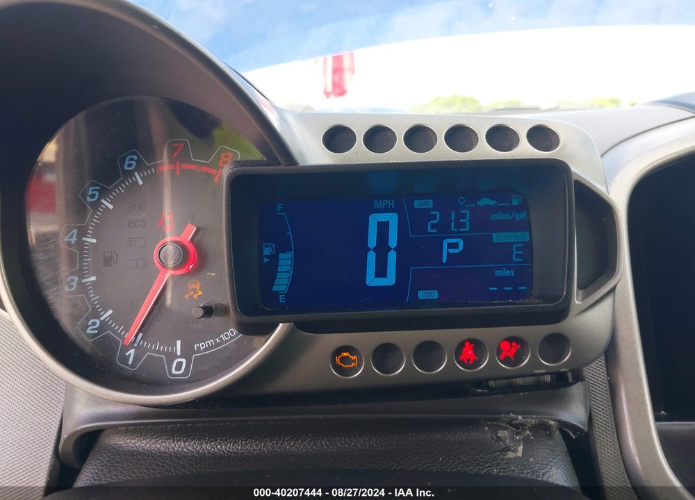 2013 CHEVROLET SONIC LT AUTO VIN: 1G1JC6SH5D4134060