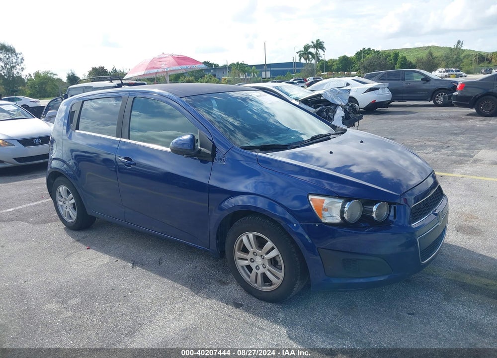 2013 CHEVROLET SONIC LT AUTO VIN: 1G1JC6SH5D4134060