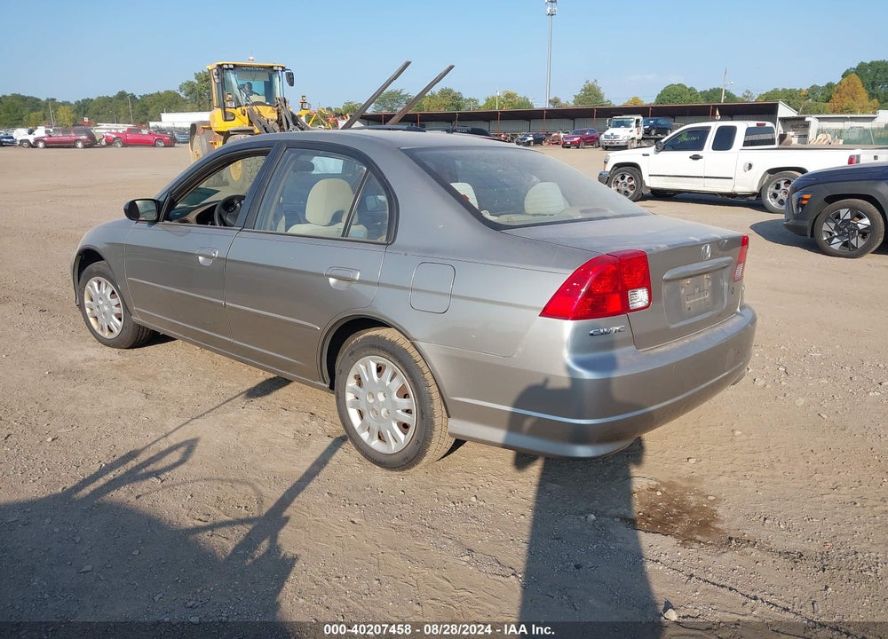 2005 HONDA CIVIC LX VIN: 1HGES16525L020783