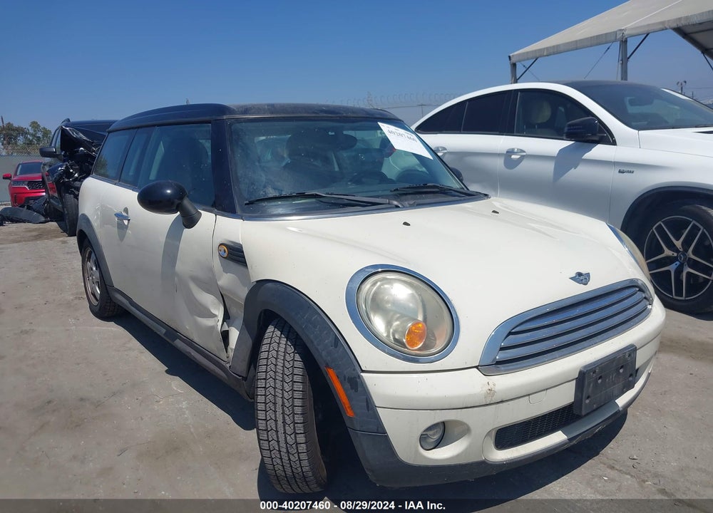 2009 MINI COOPER CLUBMAN VIN: WMWML33549TX50303