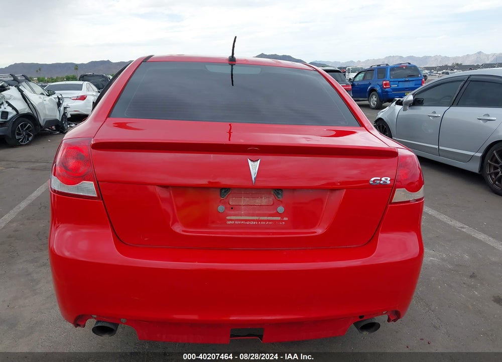 2009 PONTIAC G8 VIN: 6G2ER57739L154281