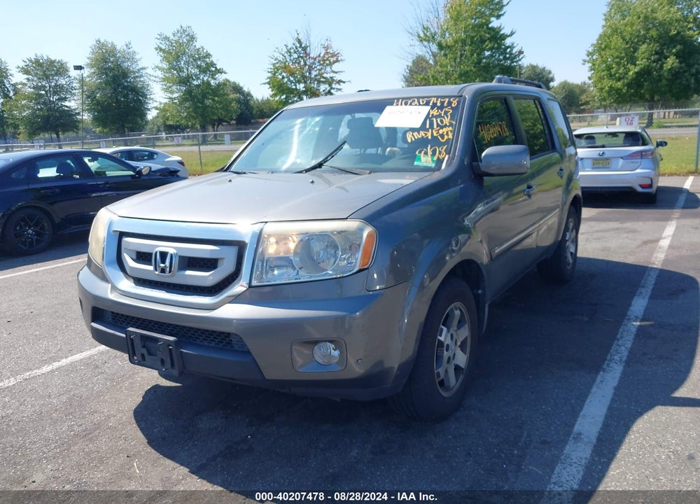 2009 HONDA PILOT TOURING VIN: 5FNYF48829B031431