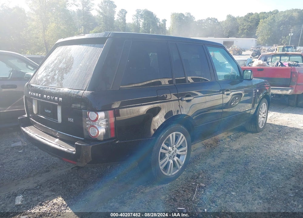 2011 LAND ROVER RANGE ROVER HSE VIN: SALMF1D48BA345821