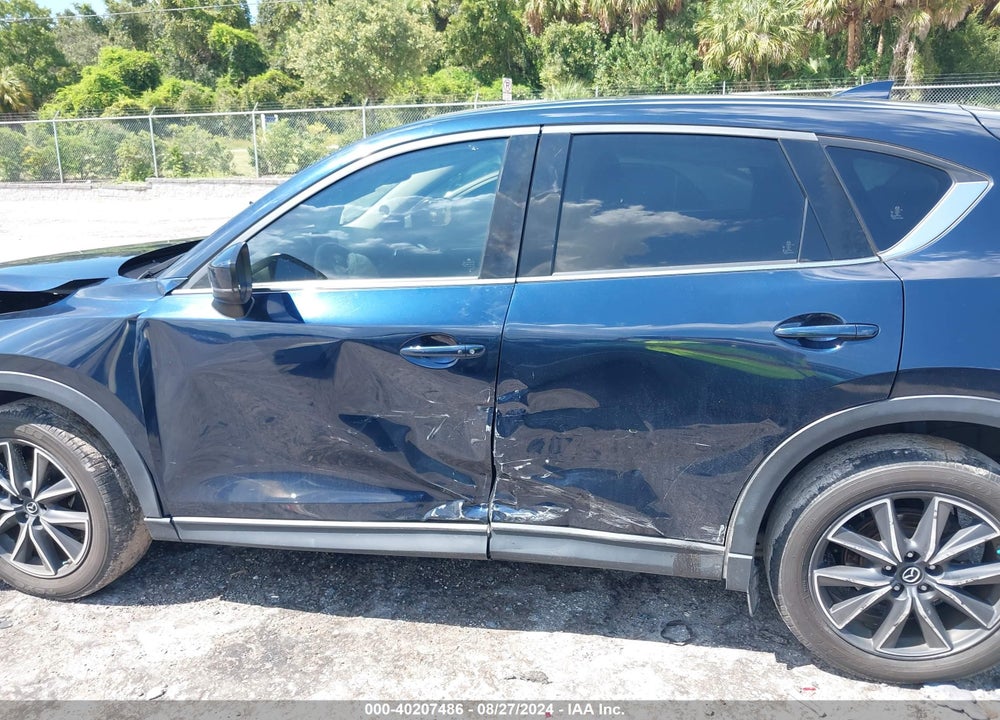 2018 MAZDA CX-5 GRAND TOURING VIN: JM3KFADMXJ1314204