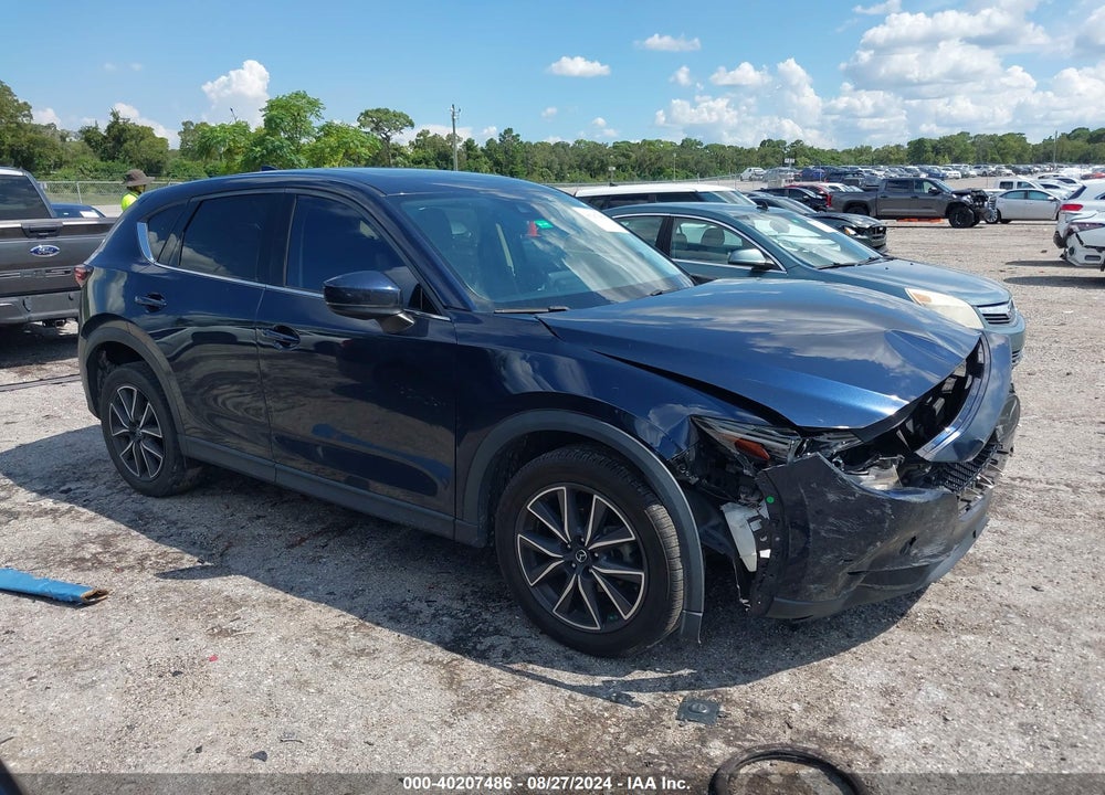 2018 MAZDA CX-5 GRAND TOURING VIN: JM3KFADMXJ1314204
