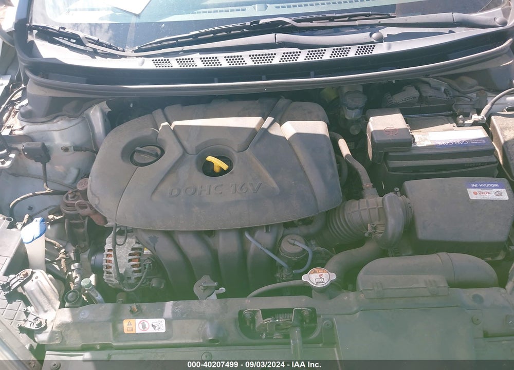 2013 HYUNDAI ELANTRA GLS VIN: KMHDH4AE0DU597608