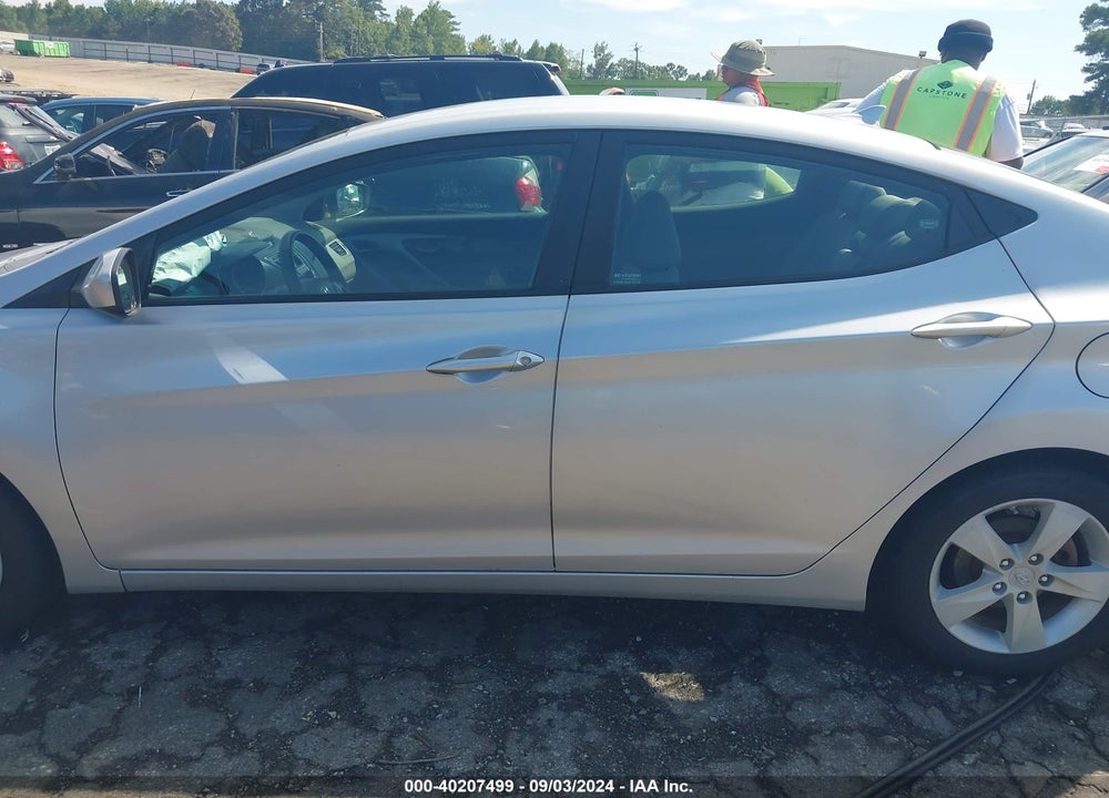 2013 HYUNDAI ELANTRA GLS VIN: KMHDH4AE0DU597608
