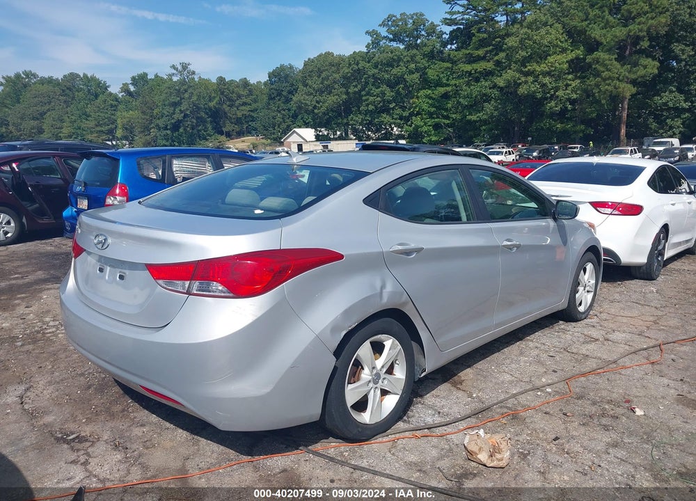 2013 HYUNDAI ELANTRA GLS VIN: KMHDH4AE0DU597608