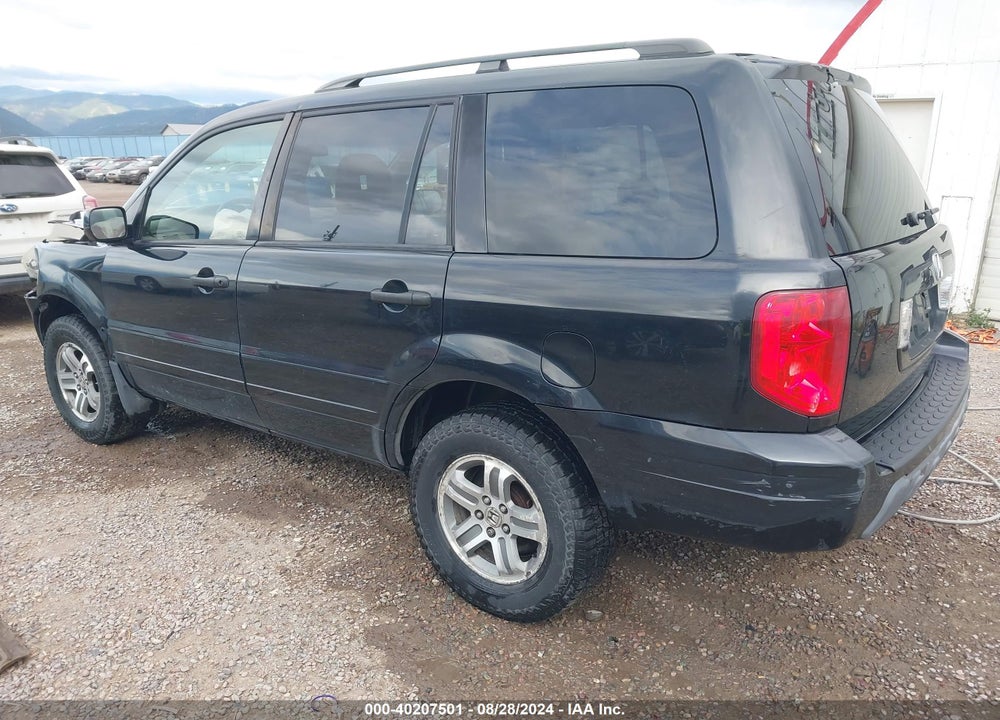 2005 HONDA PILOT EX VIN: 2HKYF18465H540400