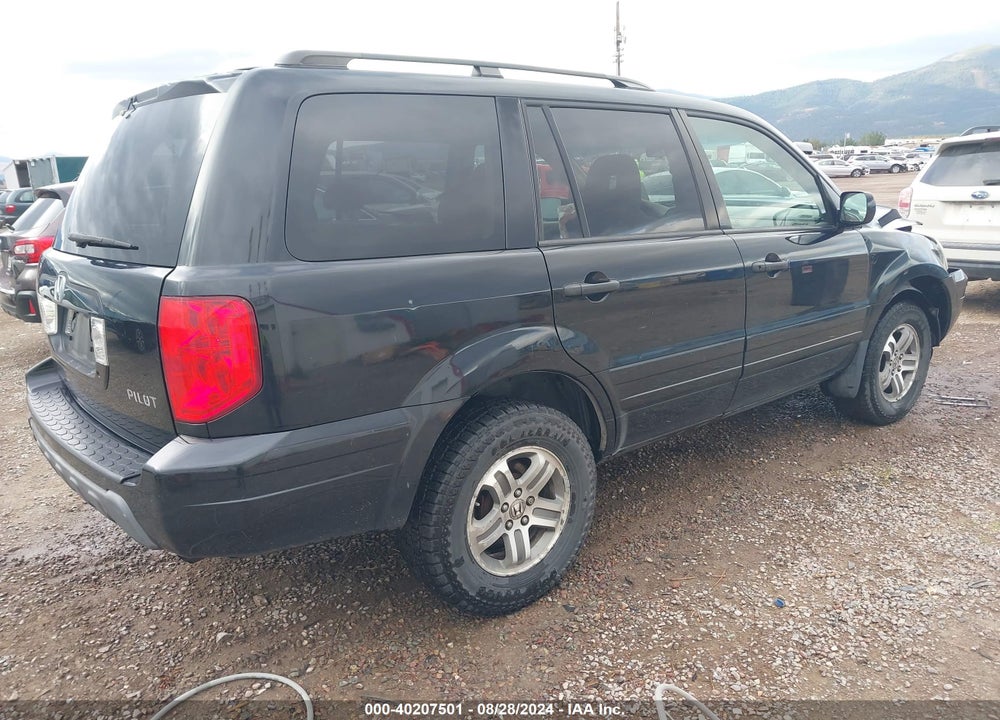 2005 HONDA PILOT EX VIN: 2HKYF18465H540400