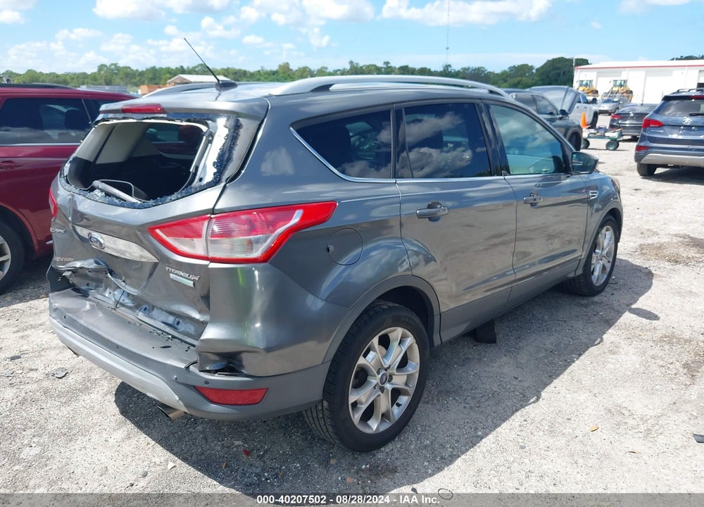 2014 FORD ESCAPE TITANIUM VIN: 1FMCU0JX9EUC99786