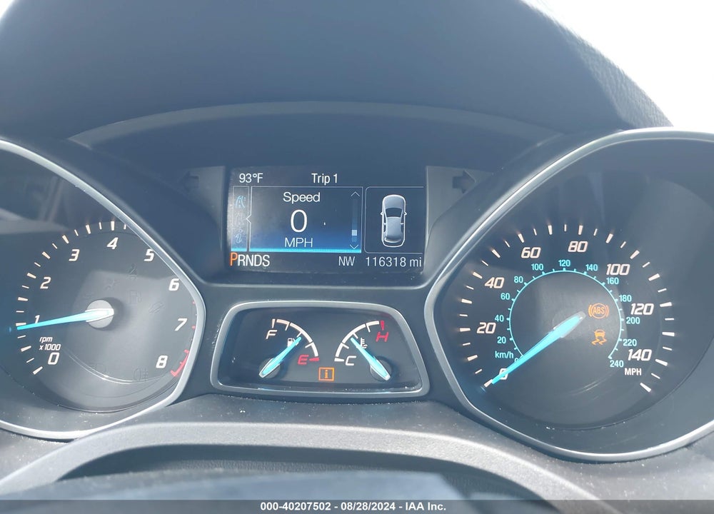 2014 FORD ESCAPE TITANIUM VIN: 1FMCU0JX9EUC99786