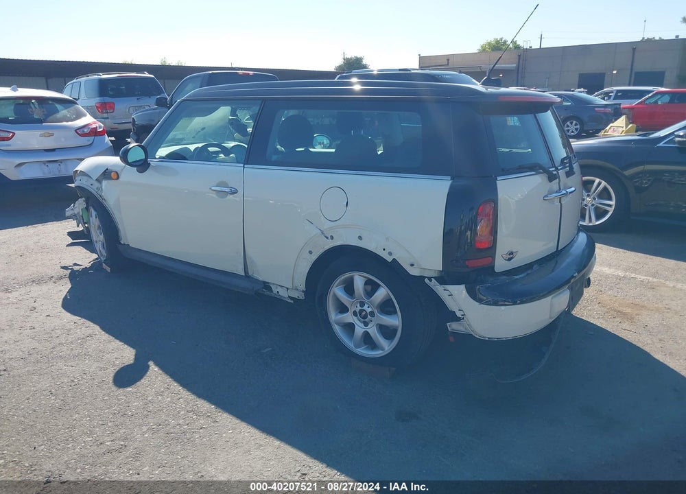 2010 MINI COOPER CLUBMAN VIN: WMWML3C55ATX38052