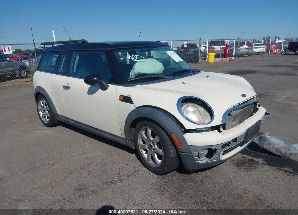 2010 MINI COOPER CLUBMAN VIN: WMWML3C55ATX38052