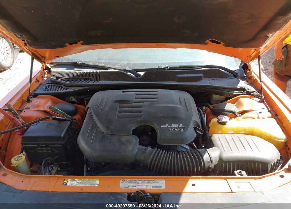 2012 DODGE CHALLENGER SXT VIN: 2C3CDYAGXCH128214