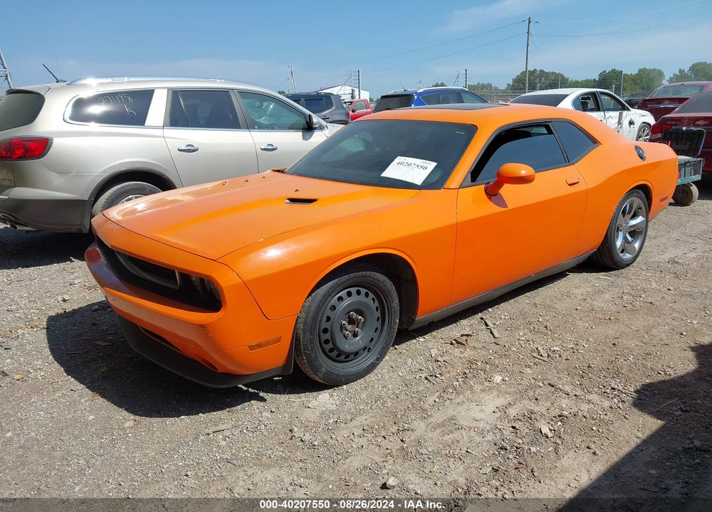 2012 DODGE CHALLENGER SXT VIN: 2C3CDYAGXCH128214