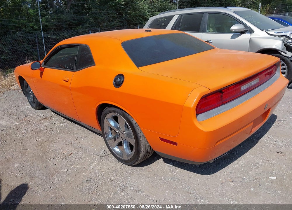 2012 DODGE CHALLENGER SXT VIN: 2C3CDYAGXCH128214