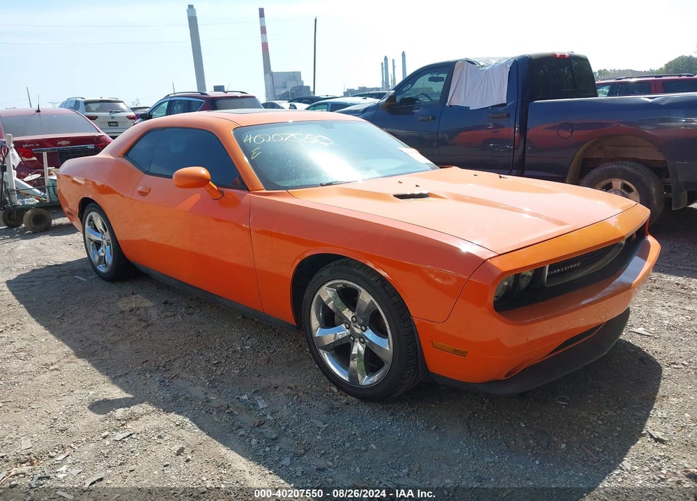 2012 DODGE CHALLENGER SXT VIN: 2C3CDYAGXCH128214