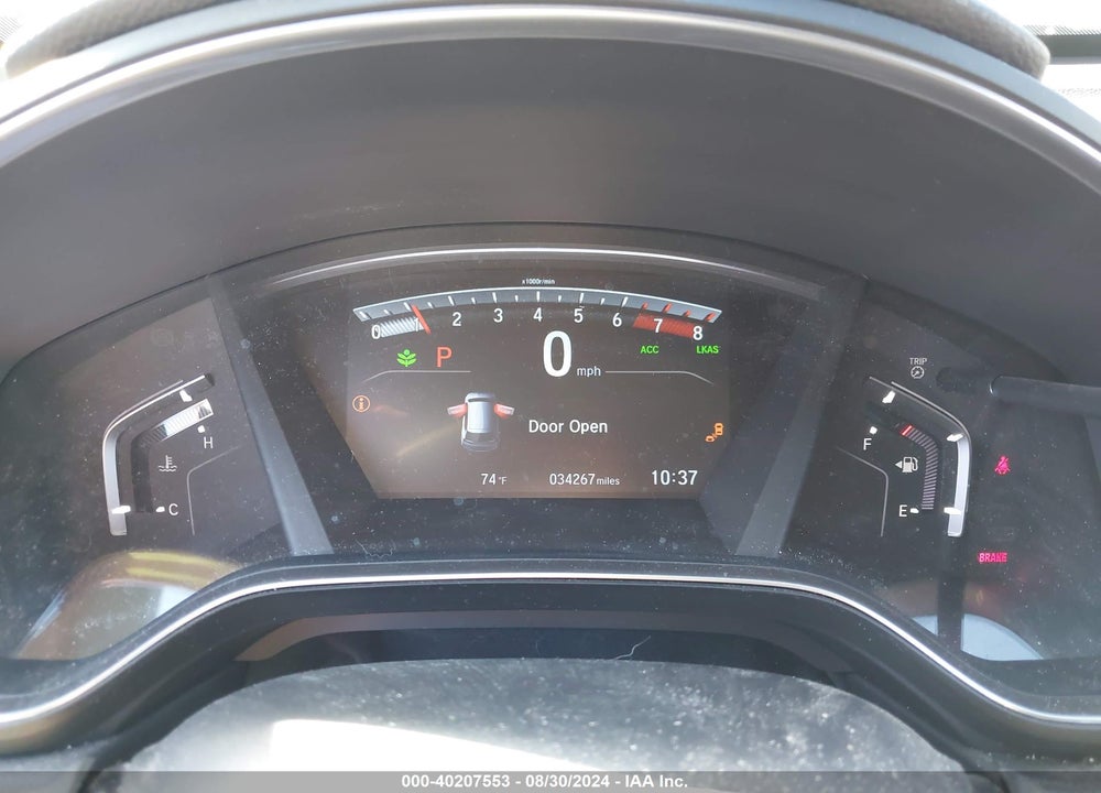 2019 HONDA CR-V EX-L VIN: JHLRW2H83KX008313