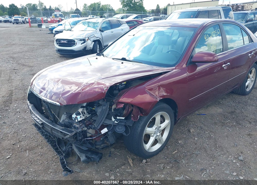 2007 HYUNDAI SONATA VIN: 5NPET46F07H241635